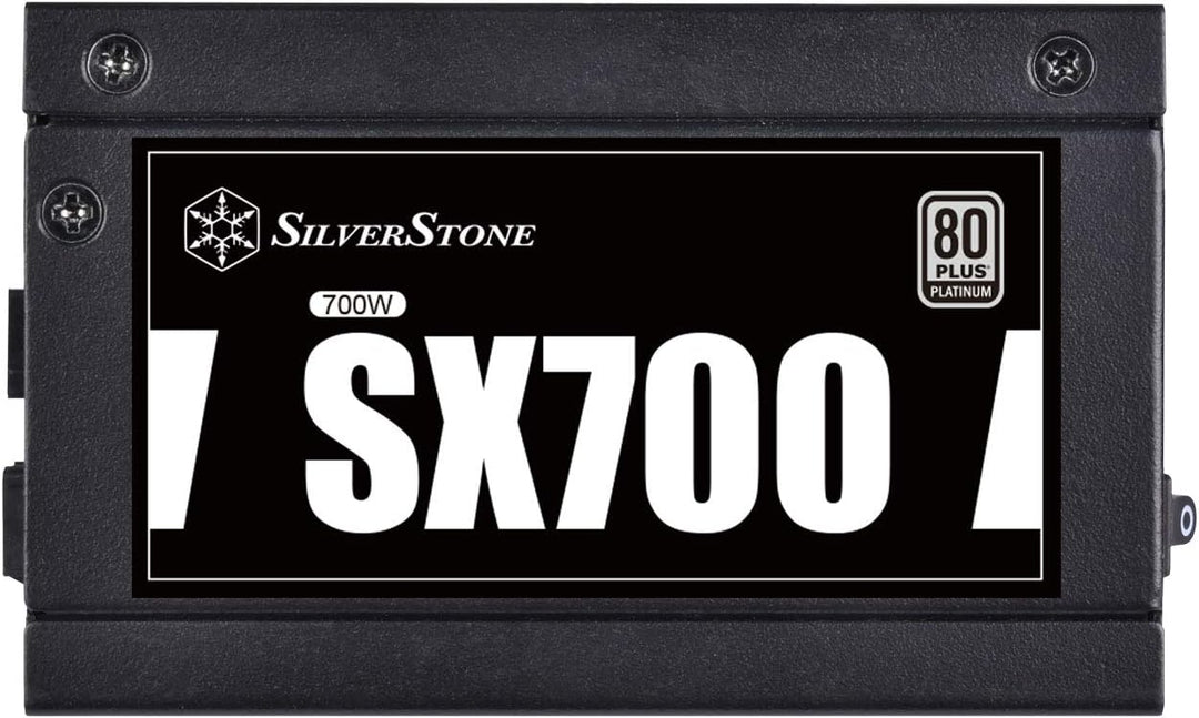 SilverStone Technology SST-SX700-PT - SFX Serie, 700W 80 Plus Bronze flüsterleises PC-Netzteil mit 9