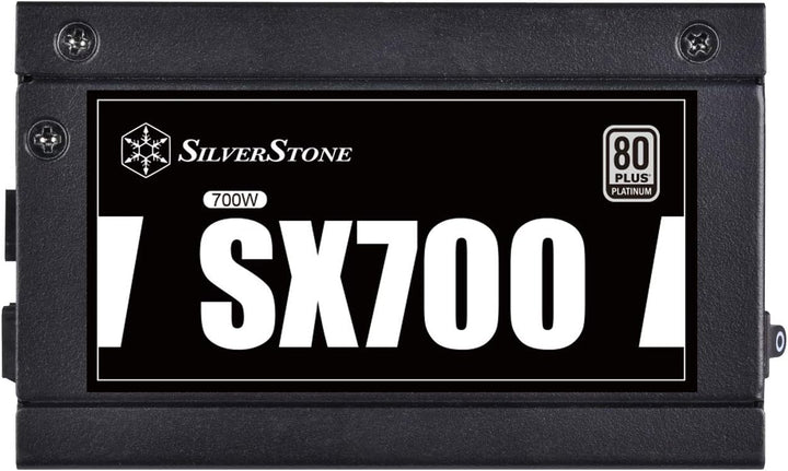 SilverStone Technology SST-SX700-PT - SFX Serie, 700W 80 Plus Bronze flüsterleises PC-Netzteil mit 9