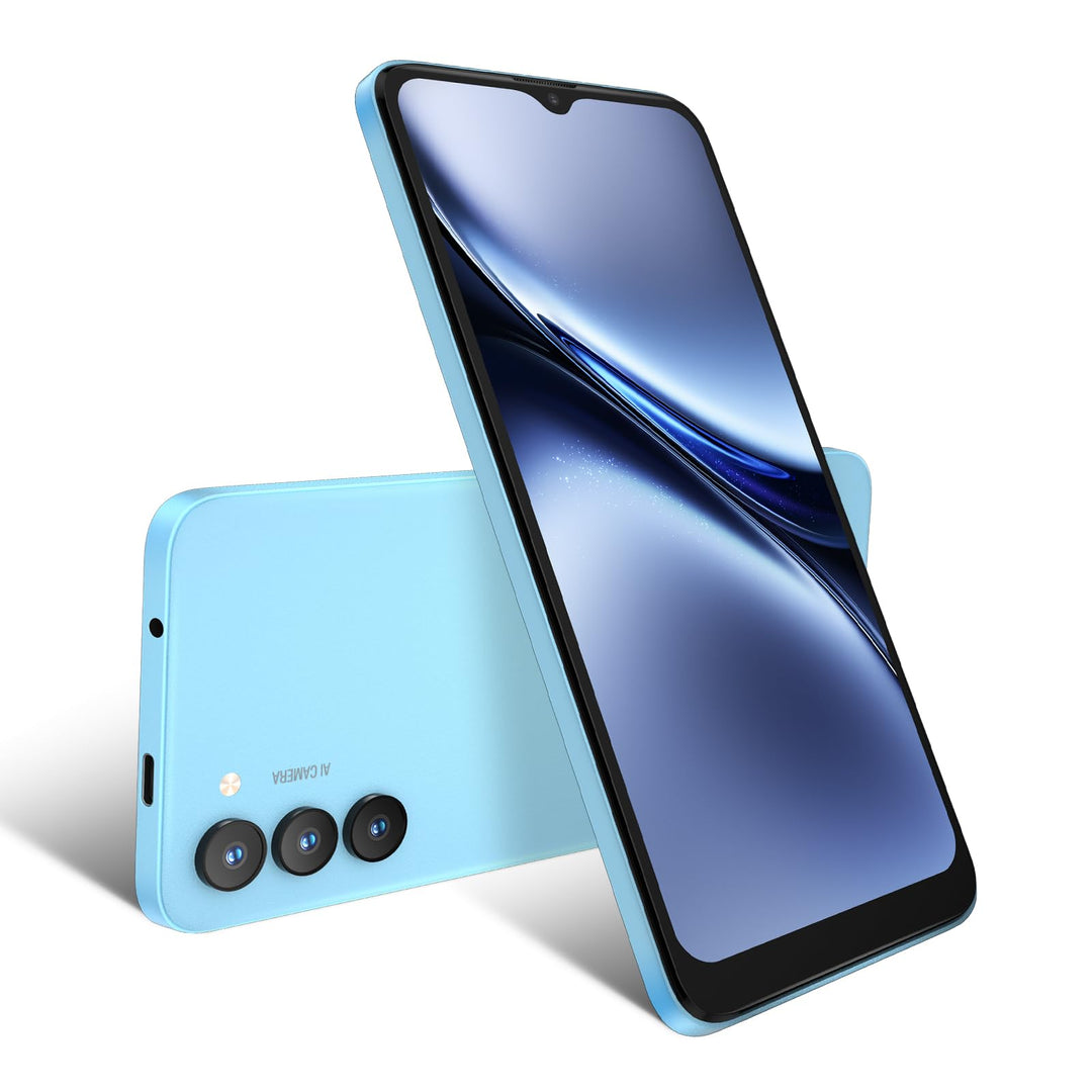 XGODY X36 Handy Ohne Vertrag, 6,52" Android 15 Smartphone, 4G LTE Dual SIM Octa-Core, 7GB/32GB (256G