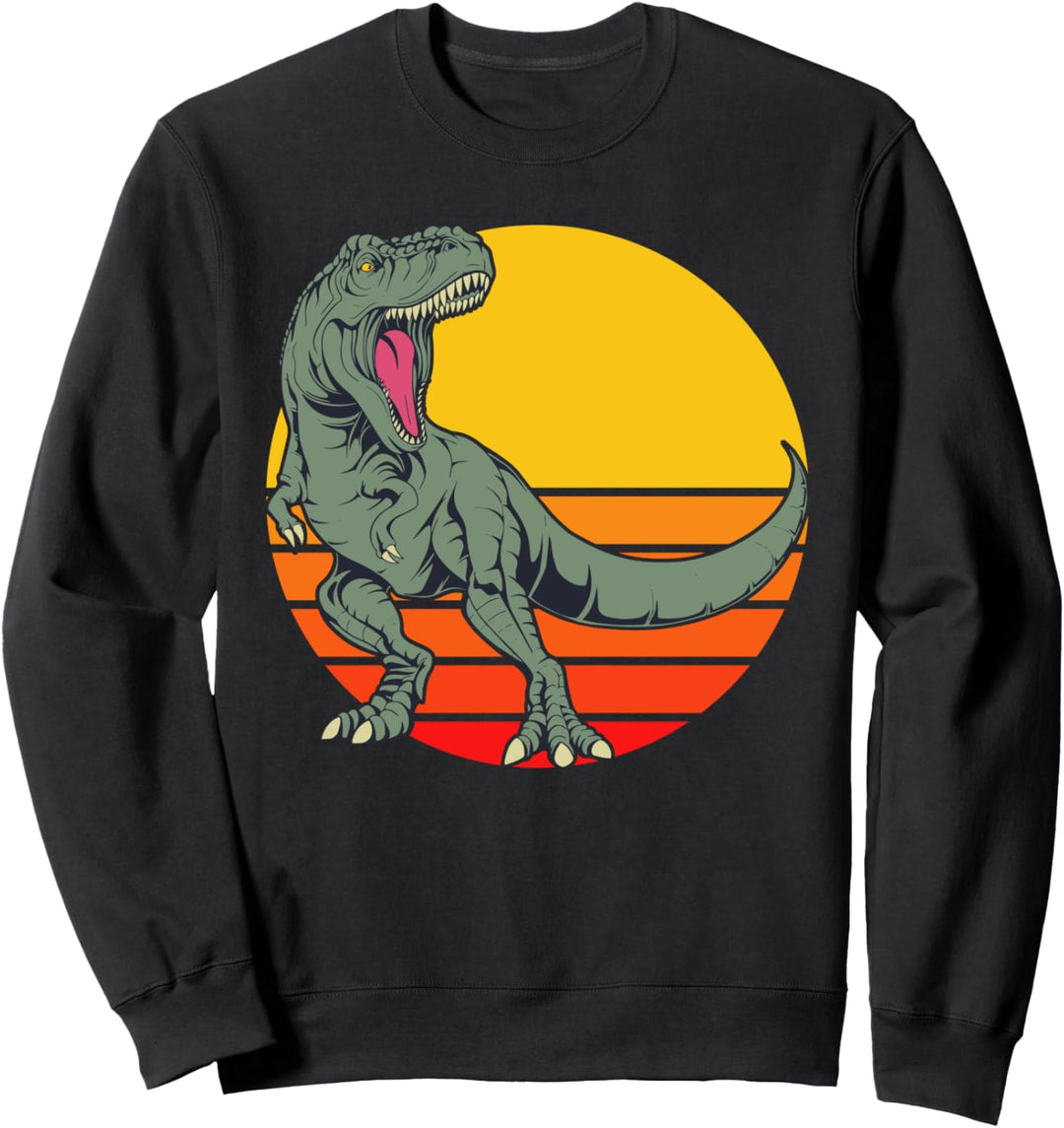 Zukünftiger Paläontologe Prähistorischer Dinosaurier Retro Sweatshirt