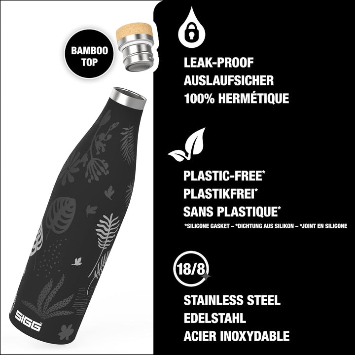 SIGG - Isolierte Trinkflasche - Meridian - Auslaufsicher - Extra schlank - BPA-frei - Plastikfrei -