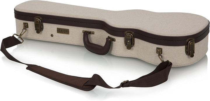 GATOR-Fälle GW-JM-UKE-TEN Ukulelen-Tenor-Fall Beige Tenor-Ukulele, Beige Tenor-Ukulele