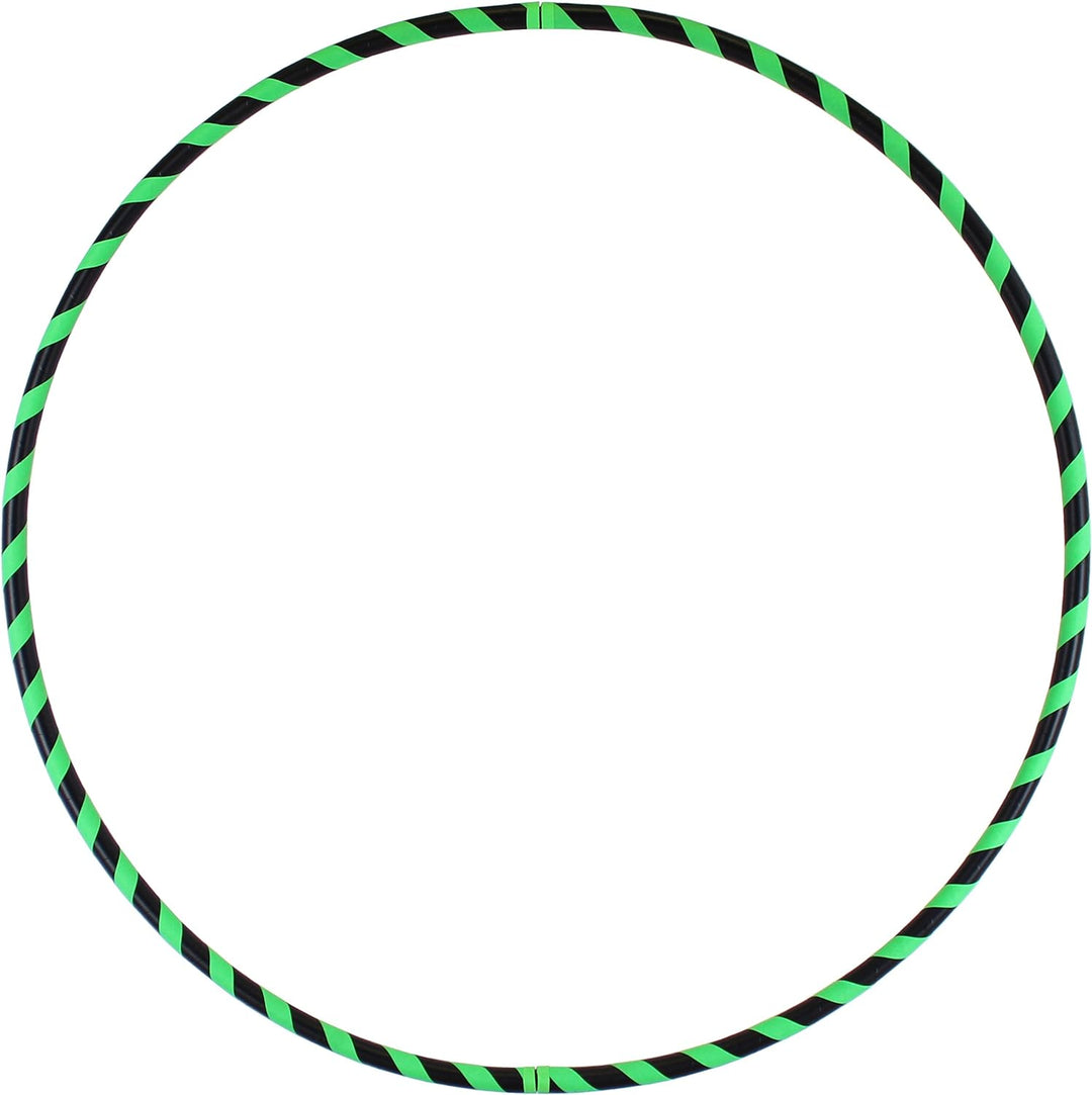 hoopomania Anfänger Hula Hoop Reifen für Erwachsene Ø90/95/100/105cm Ø105cm Neon Grün, Ø105cm Neon G