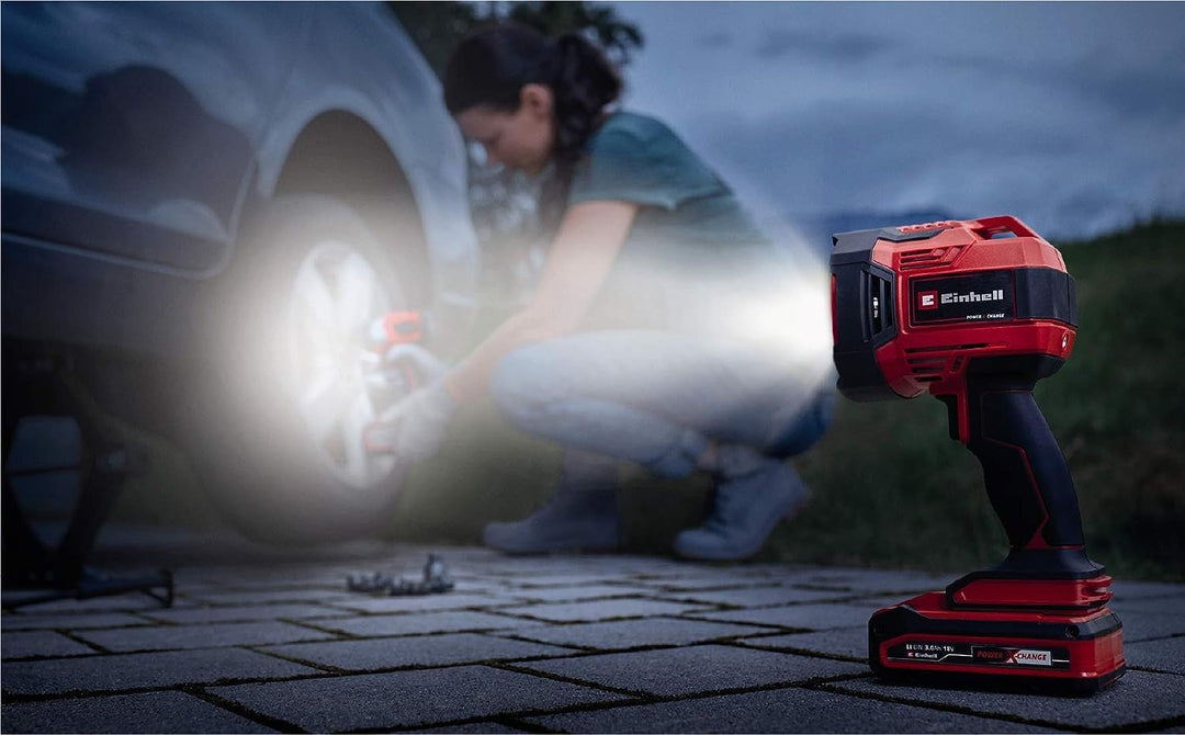 Einhell Akku-Lampe TE-CL 18/2500 LiAC-Solo Power X-Change (LiIon, 18V, 2500lm Lichtstrom durch 7 LED