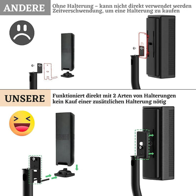 Verstellbarer Ständer für Bose Lautsprecherständer, für Bose OmniJewel Lifestyle 650, Surround Speak