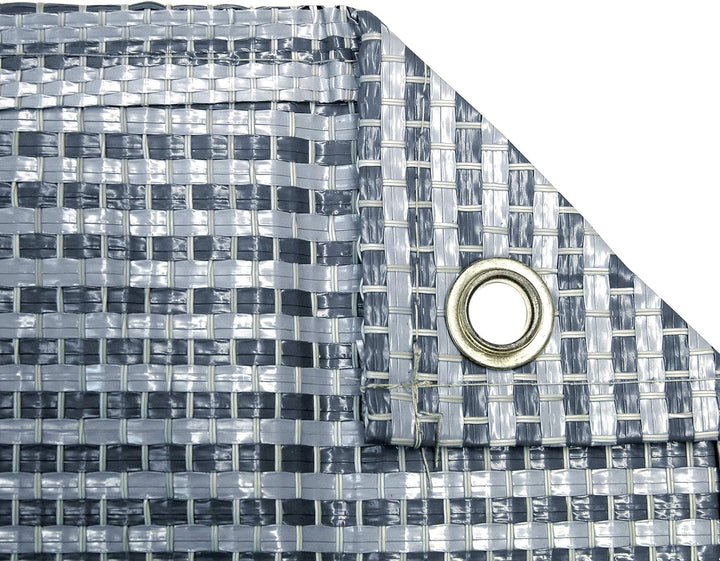 BRUNNER Campingartikel Vorhang Kinetic 250 x 400 cm, blau/grau