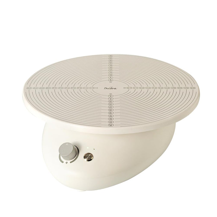 Decora 9276015 Drehbarer Sockel für Kuchen, Ø 28 cm, elektrisch U/min 80