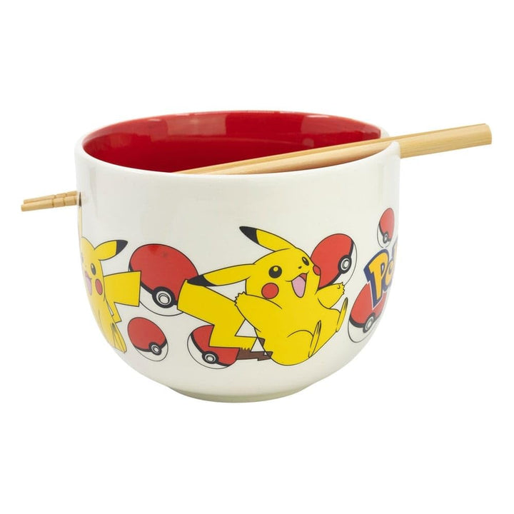 Pokemon - Pikachu - BOL à Ramen Avec Baguette - 450 ml