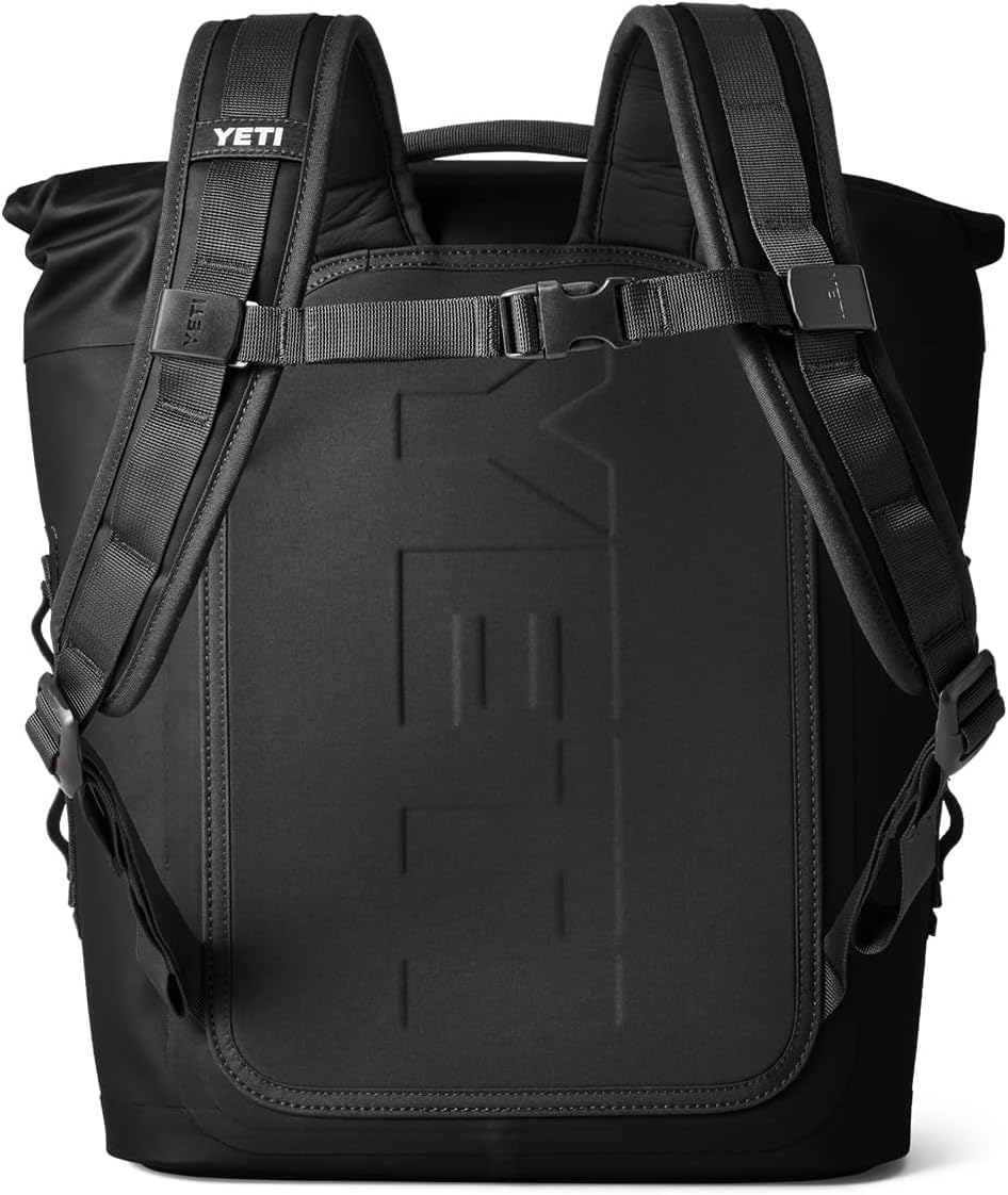 YETI Hopper Kühltaschen Rucksack, M12 Schwarz, Schwarz