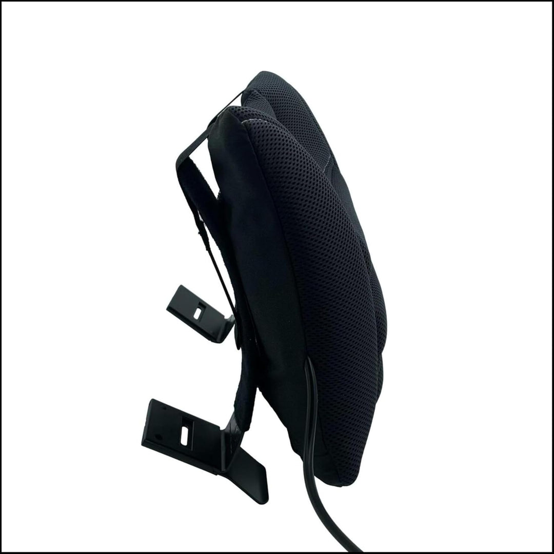 Sitback Air Universales Rückenstützkissen, Stoff Black Air, Stoff Black Air