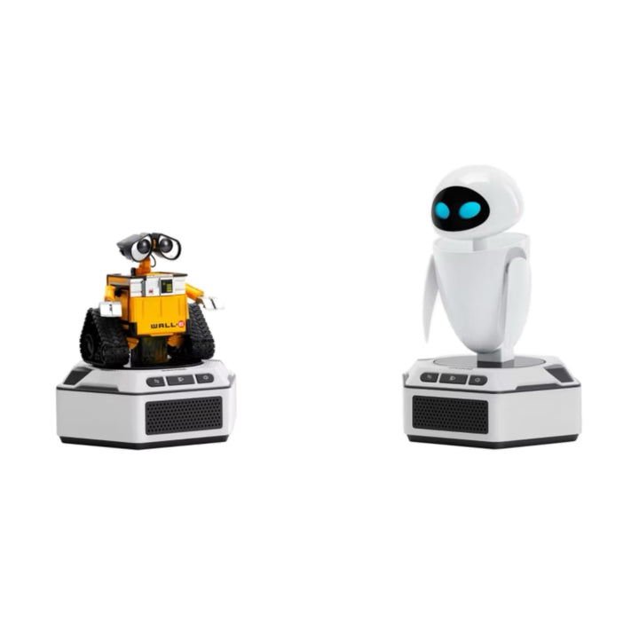 Robosen WALL·E &amp; EVE Mini-Roboter Sammlerset – Interaktive Disney Pixar Smart-Roboter mit Stimme, Li