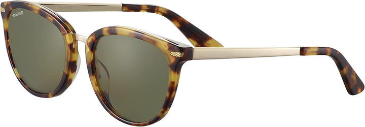 Serengeti Unisex Jodie Sonnenbrille M Glänzend Havana Shiny Light Gold Metall, M Gl&#xE4;nzend Havan
