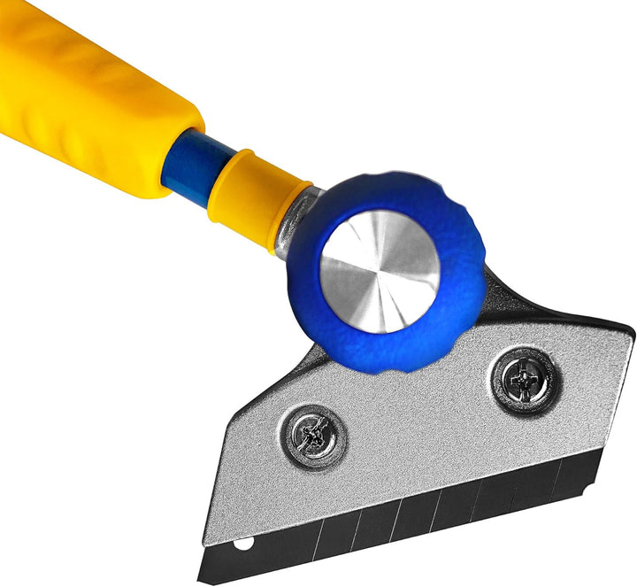 S&R Universal-Schaber TELESKOP 420 mm - 630 mm, verstellbare Kopf-Ausrichtung, scharfe und präzise S