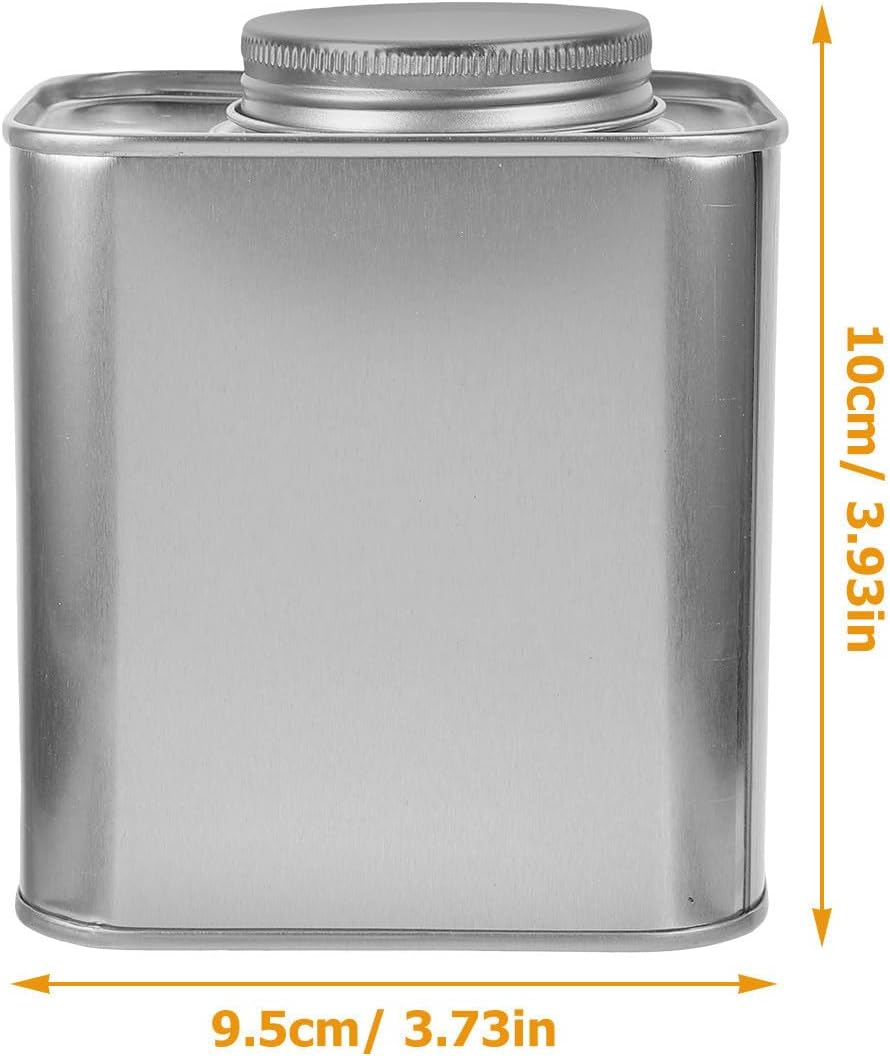 SHINEOFI Kaffeedose aus Tinplate, Silber, 180–200g, Luftdicht