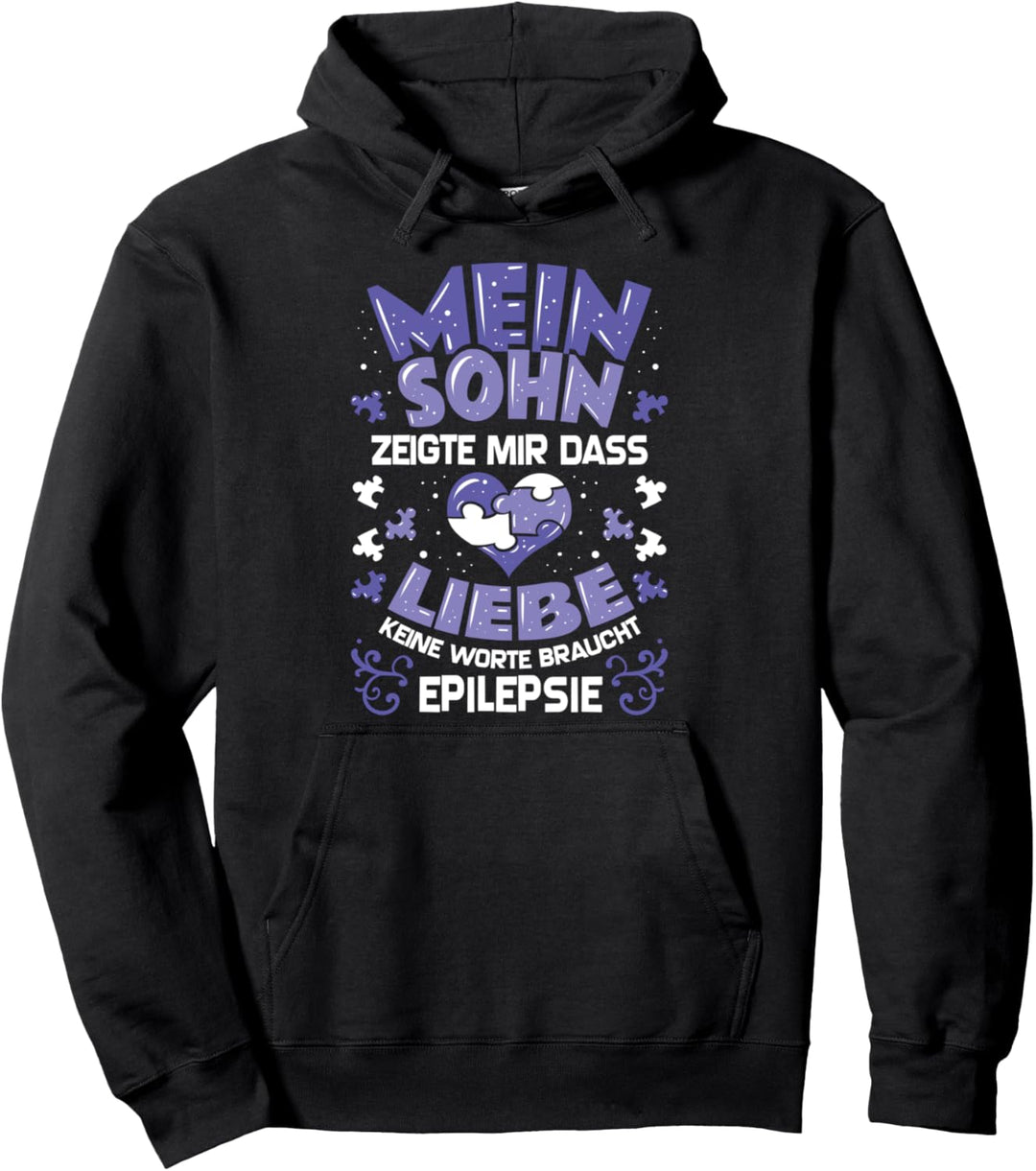 Epilepsie Mutter Vater Mama Papa - Epileptiker Sohn Pullover Hoodie