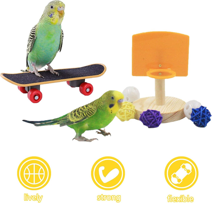Vogelspielzeug für Papageien, 5 Packungen