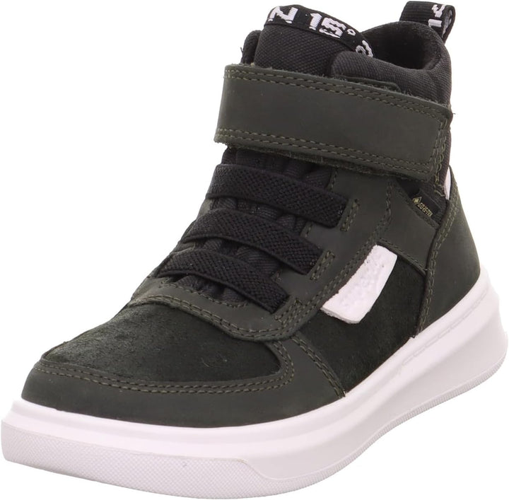 Superfit Jungen Cosmo Leicht Gefütterte Gore-tex Sneaker 34 EU Weit Grün 7010, 34 EU Weit Gr&#xFC;n