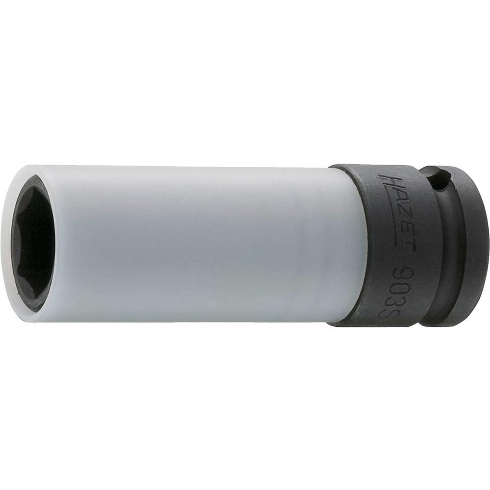 Hazet 903SLG-15 Kraft-Steckschlüssel-Einsatz (6kt.), Innenvierkant 12.5 mm (1/2 Zoll) 15 mm (Schlüss