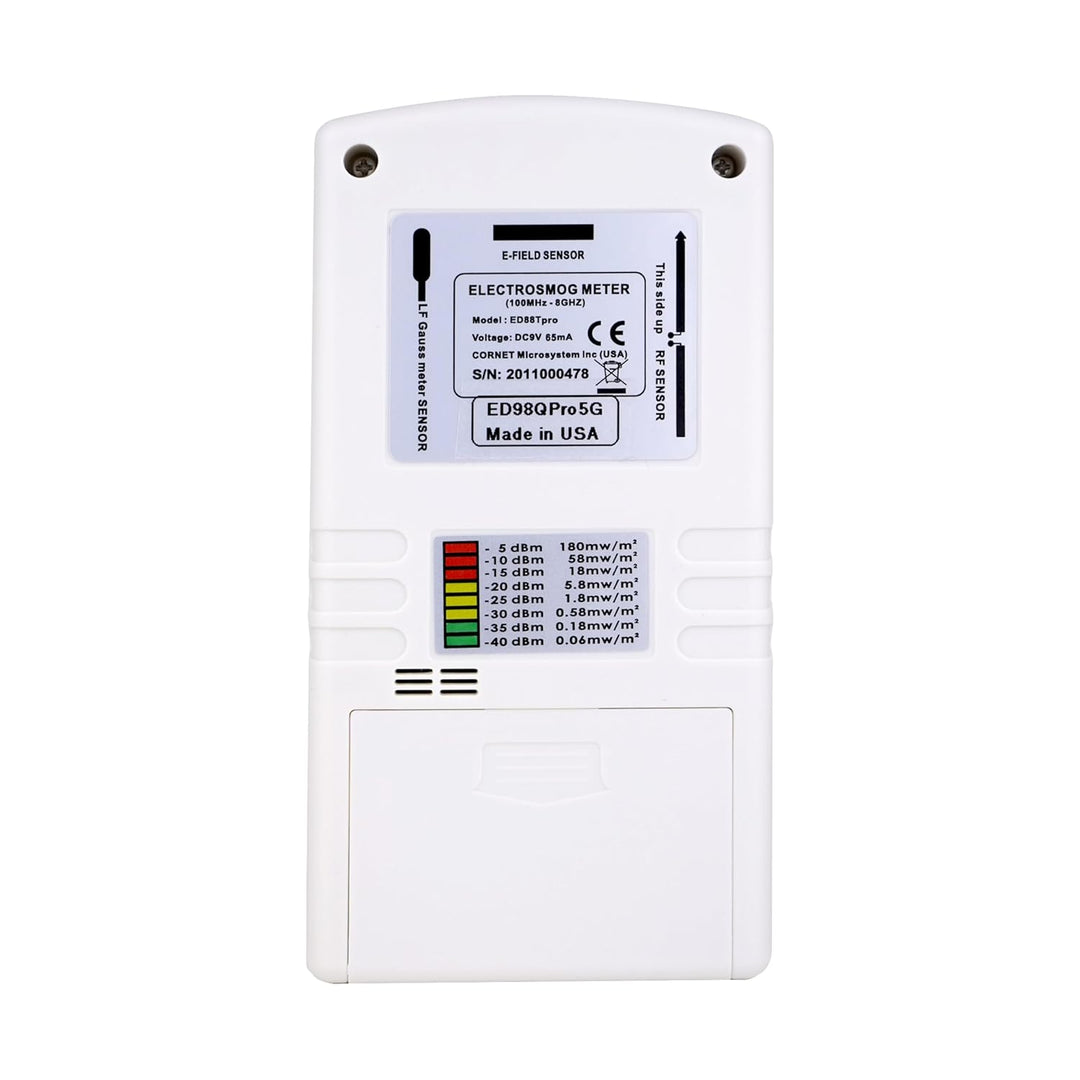 EMRSS Cornet ED88T Plus2 neueste Version Tri-Mode Messgerät: Hoch-/Niederfrequenz, Elektrosmog, Feld