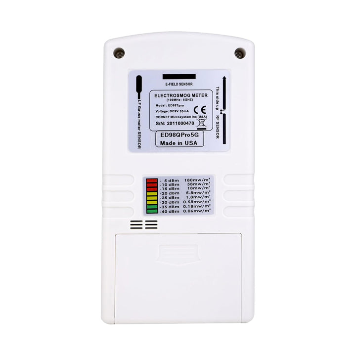 EMRSS Cornet ED88T Plus2 neueste Version Tri-Mode Messgerät: Hoch-/Niederfrequenz, Elektrosmog, Feld