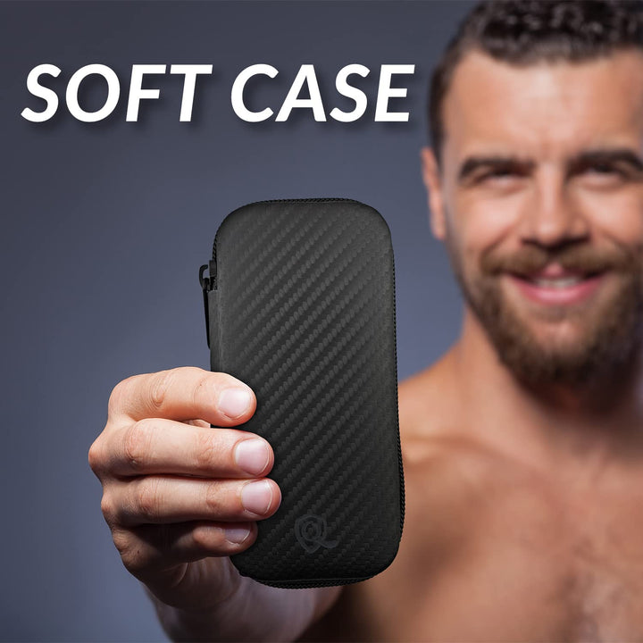 marQus Solingen Maniküre Set Herren und Damen 7 Teile mit Nagelzange - Made in Germany für Hand- und