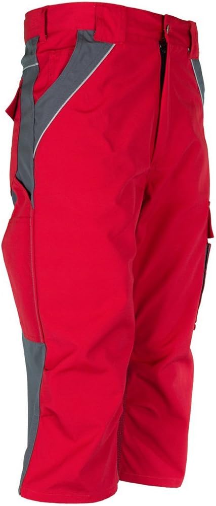 Planam Herren Plaline 3/4-hose 3/4 Hose Plaline Grösse 4XL in Schiefer/schwarz (1er Pack) L Rot/Schi