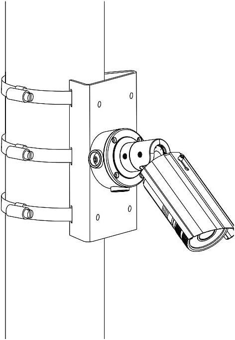 Hikvision Digital Technology DS-1275ZJ Security Camera Accessory Mount, 1440p