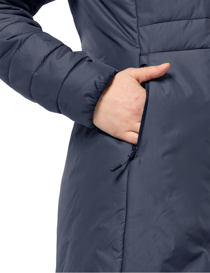 Jack Wolfskin Damen Lapawa Ins Coat W Coat S graphite, S graphite
