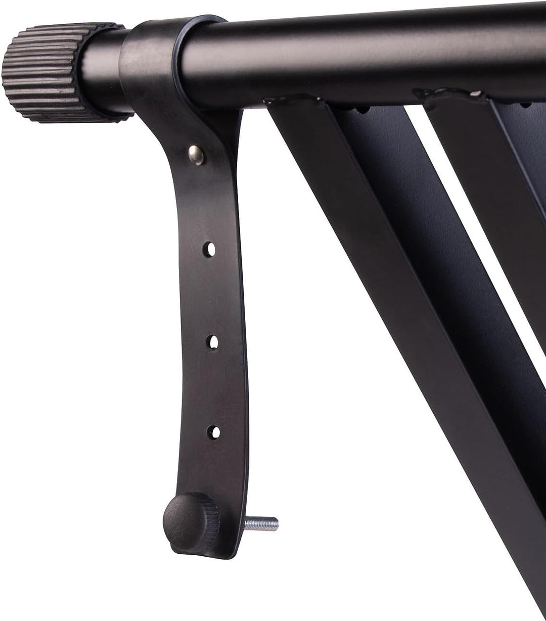 auvisio Zubehör zu Keyboard-Piano-Pedal: E-Piano-Ständer, höhenverstellbar von 30-95 cm, Auflage-Tie
