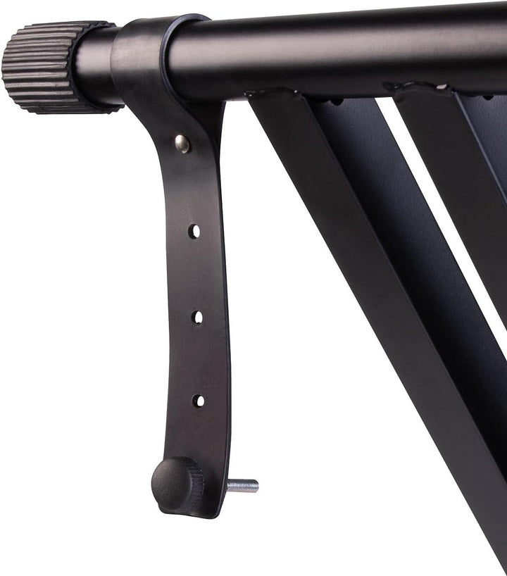 auvisio Zubehör zu Keyboard-Piano-Pedal: E-Piano-Ständer, höhenverstellbar von 30-95 cm, Auflage-Tie