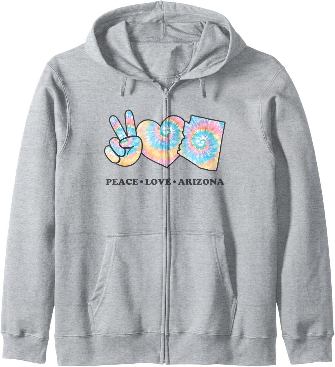 Peace Love Arizona Kapuzenjacke