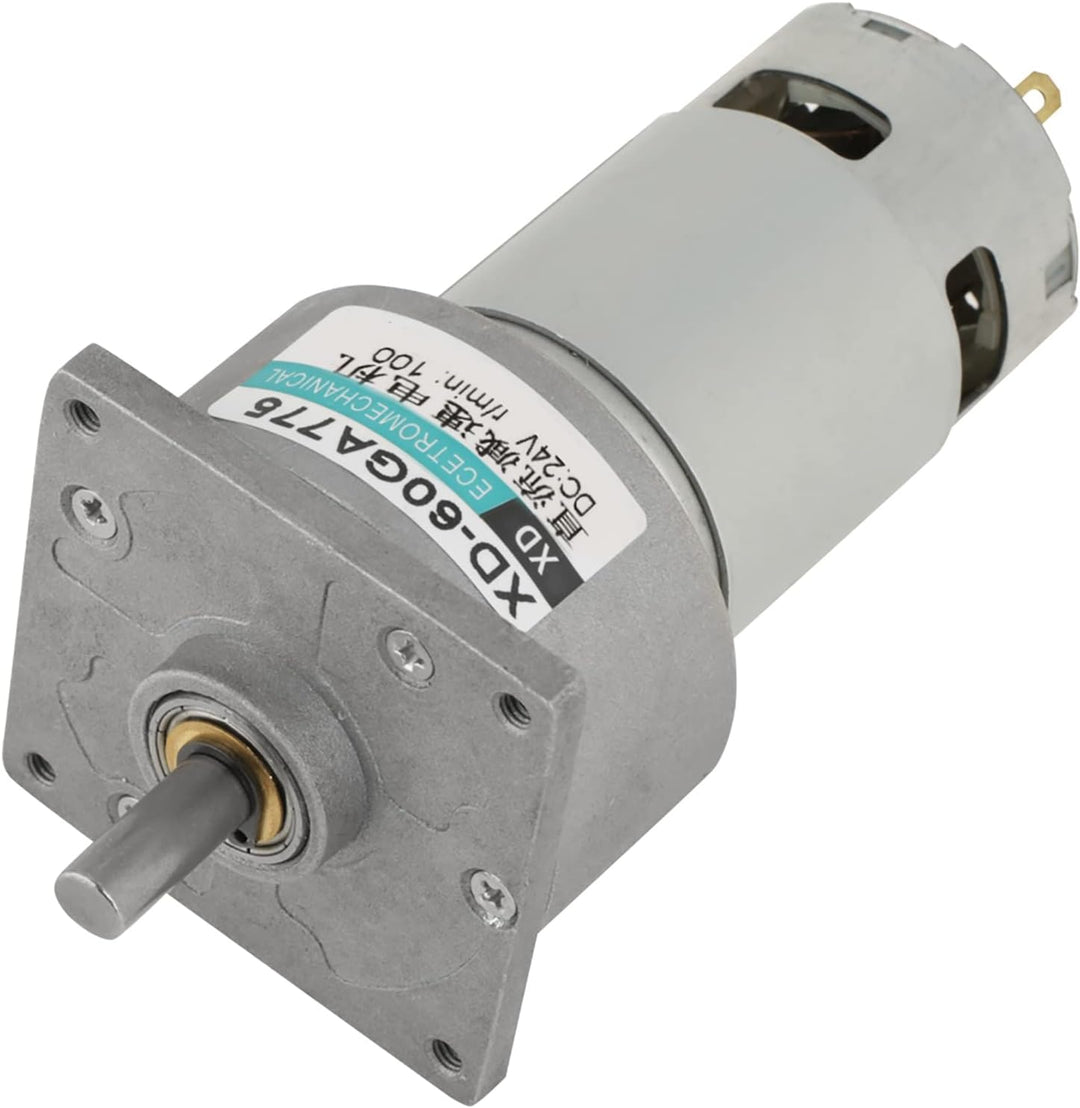 DC12V / 24V 35W Mini-DC-Getriebemotor Metall Geschwindigkeit einstellbar grossen Drehmoment Motor CW