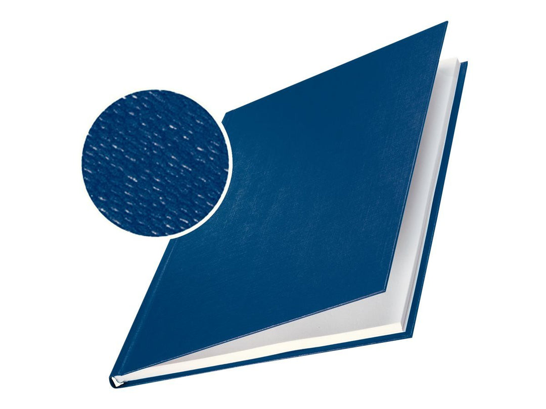 LEITZ Buchbindemappe impressBind, A4, 3,5 mm, blau, Hard VE = 1