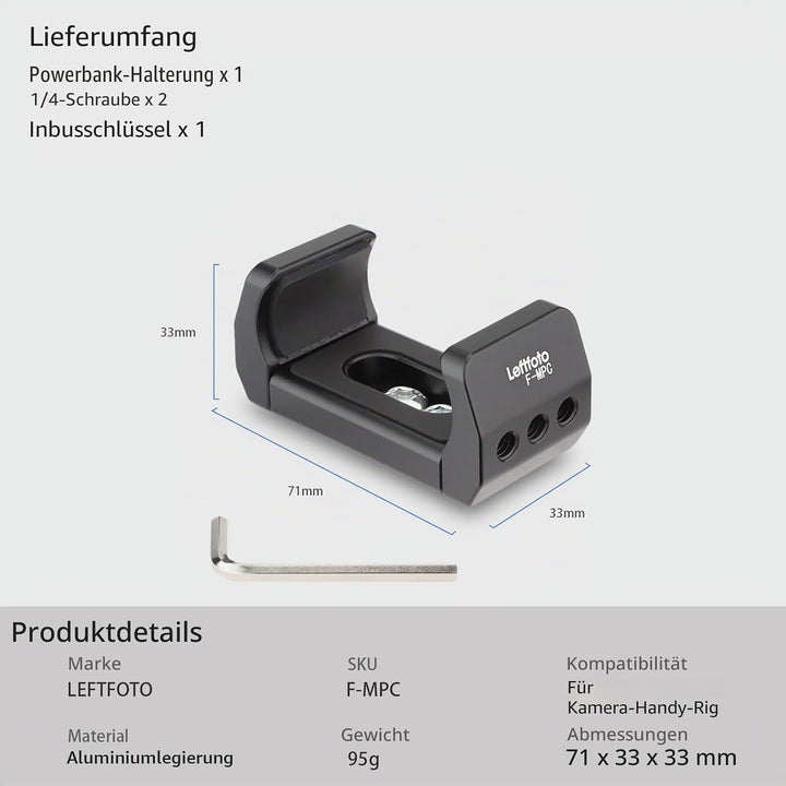 Leftfoto SSD T7 Halterung SSD T5 Halterung für Samsung SanDisk SSD T5, universelle federbelastete Ha