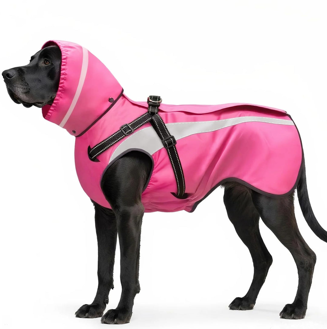 Hund Regenmantel wasserdichte Regenmäntel für Hunde Regenjacken mit Kapuze Haustier Regen Poncho Man