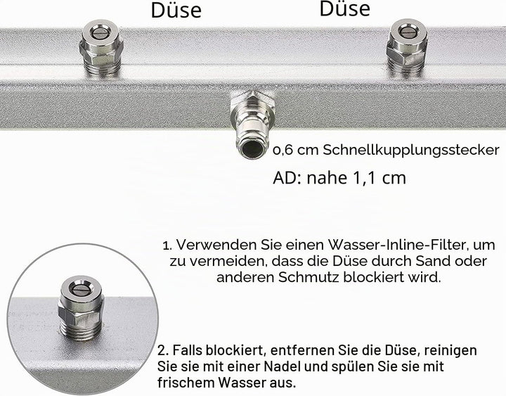 M Mingle Hochdruckreiniger Unterwäsche-Reiniger, 4000 PSI 13 Inch, MEHRWEG
