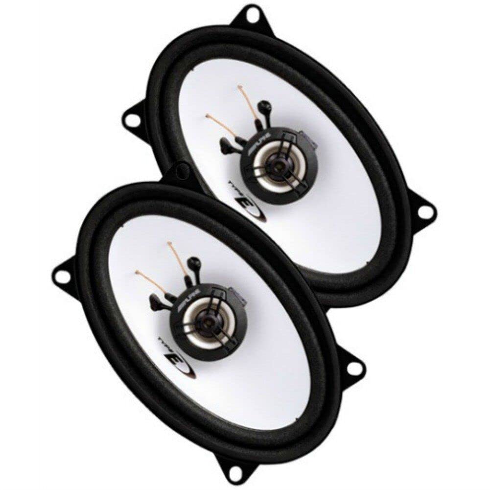 PAAR VON LAUTSPRECHERN OVALE DIFFUSERS ALPINE SXE-4625S SXE 4625S 4" X 6 10 X 15 CM 100 X 150 MM 4X6