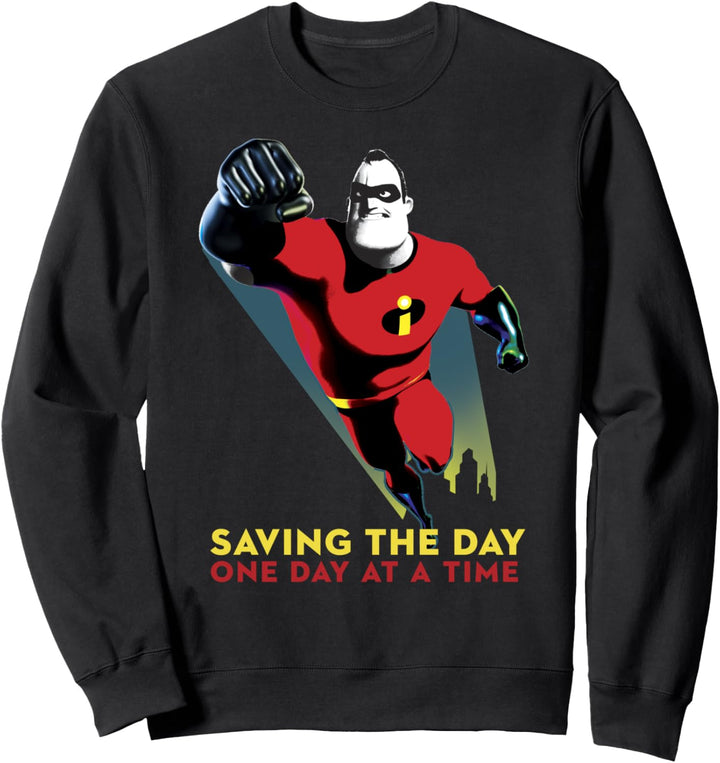 Disney Pixar Incredibles 2 Mr. Incredible Saving The Day Sweatshirt
