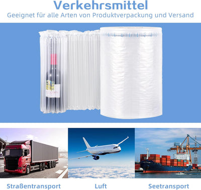 Conilly Rolle Verpackung Schutz Aufblasbare Taschen Luftpolster Luftpolsterfolie Luftsäule stossfest