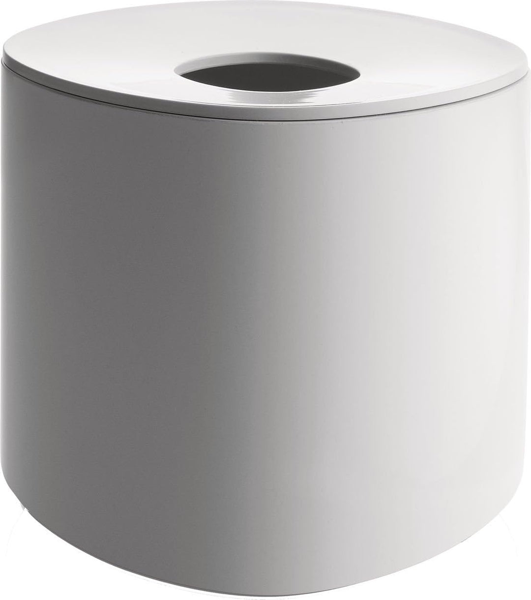 Alessi "Birillo" Papiertaschentuch Behälter aus PMMA, weiss, L 15cm, B 15cm, H 15cm, Weiss