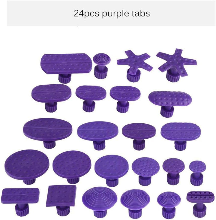 Puller Tabs, 52Pcs Auto Auto Body Dents Entfernung Pulling Tabs Paintless Dent Repair Tools Werkzeug