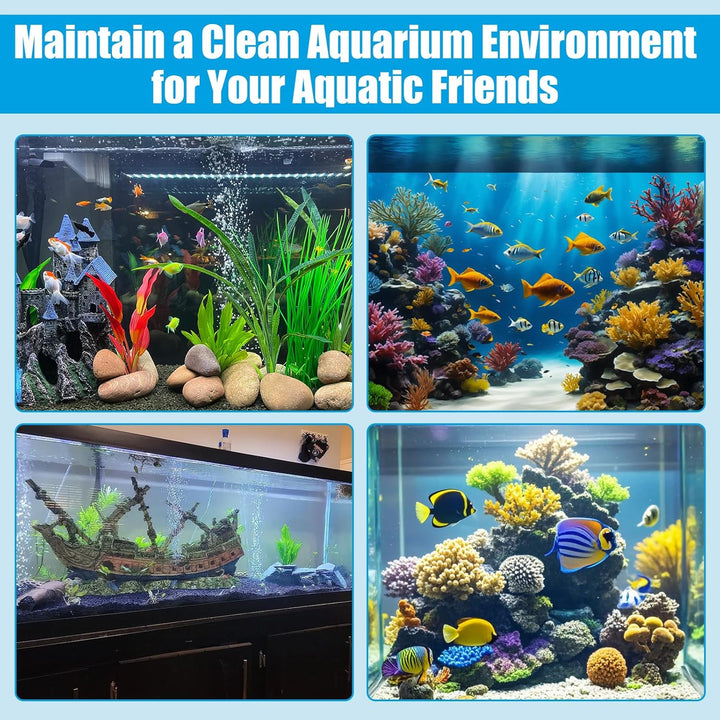 Ersatz-Filtereinsätze für Aquarien Sunsun/Grech/HW-303B, 16 Stück, 4 Bio + 12 Floss, 4 Bio + 12 Flos