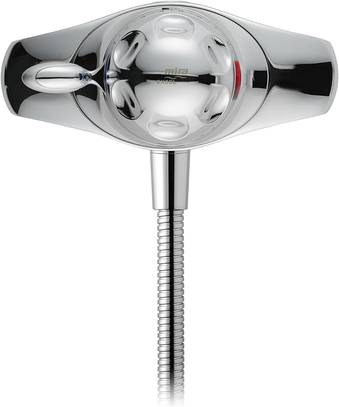 Mira 1.1518.300 Excel Exposed Variable (EV) Mischbatterie Dusche, Chrome Stand Alone Einzelbett, Sta
