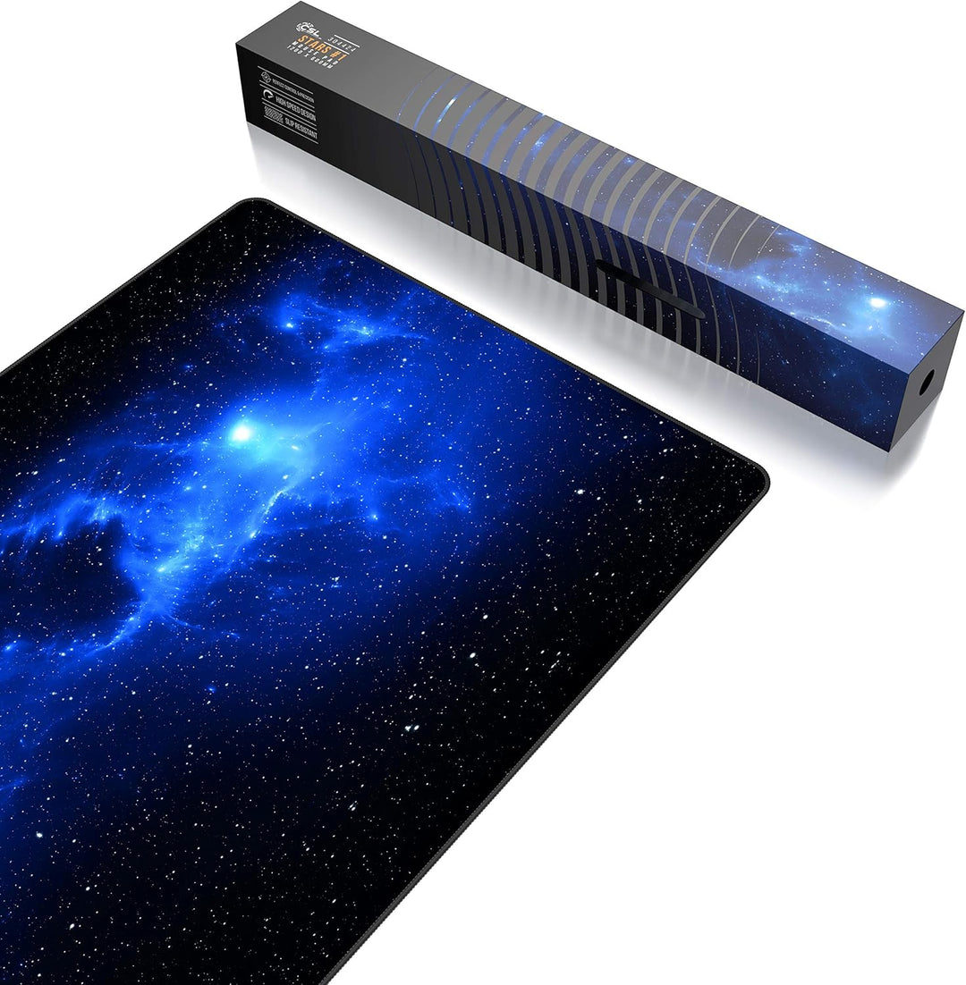 CSL - Übergrösse Mauspad Gaming Titanwolf 1200x600mm - XXXL Mousepad gross mit Motiv - Tischunterlag