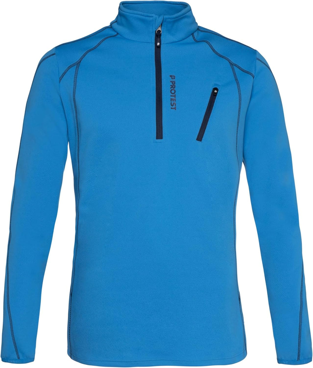 Protest Men Fleece Humans 3XL Marlin Blue, 3XL Marlin Blue