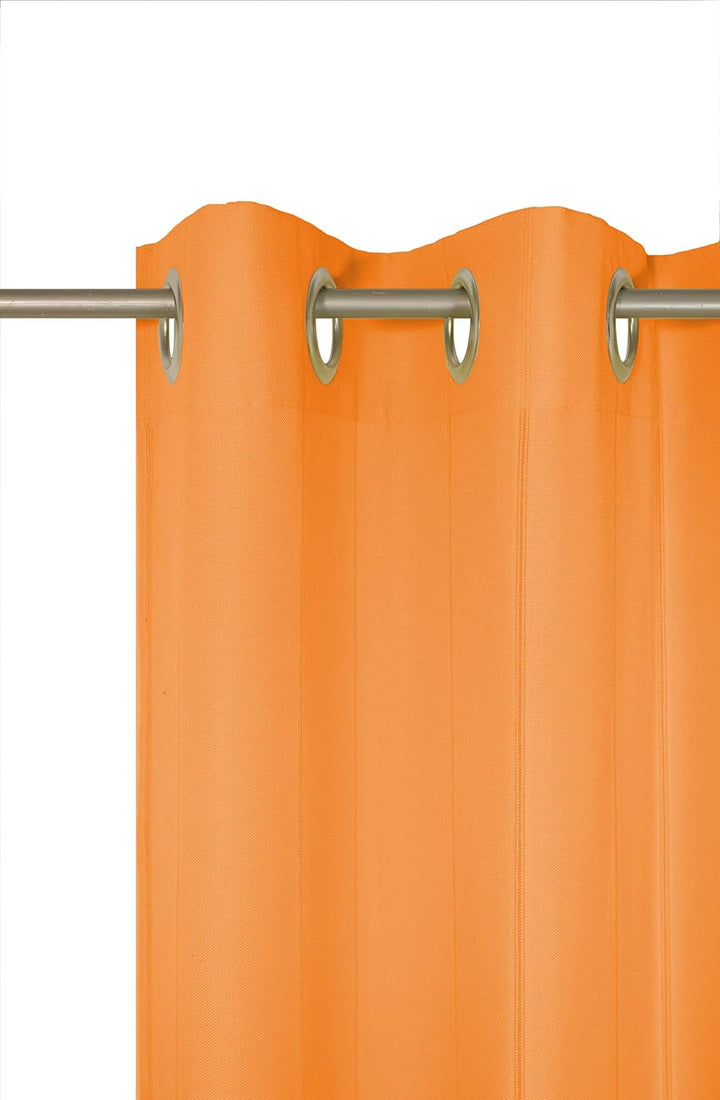 Wirth Fertigschal Felsted mit Ösen, Polyester, Orange, 150 x 132 cm Orange 150 x 132 cm, Orange 150