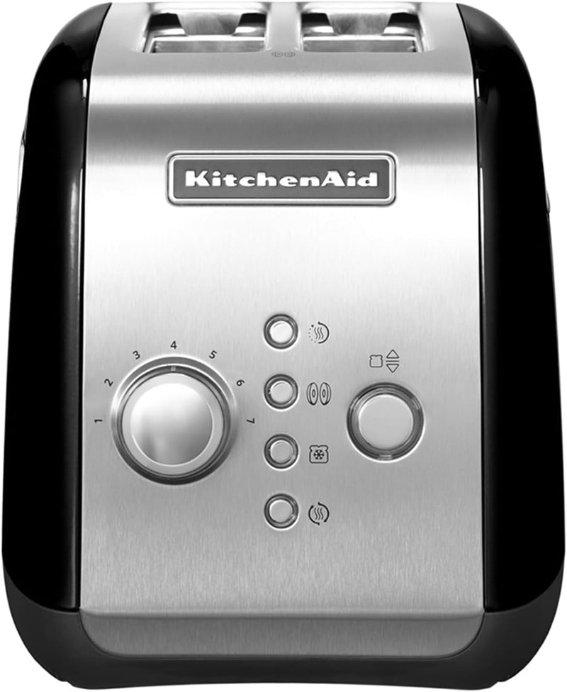 Kitchenaid 5KMT221EOB Toaster für 2 Scheiben, schwarz