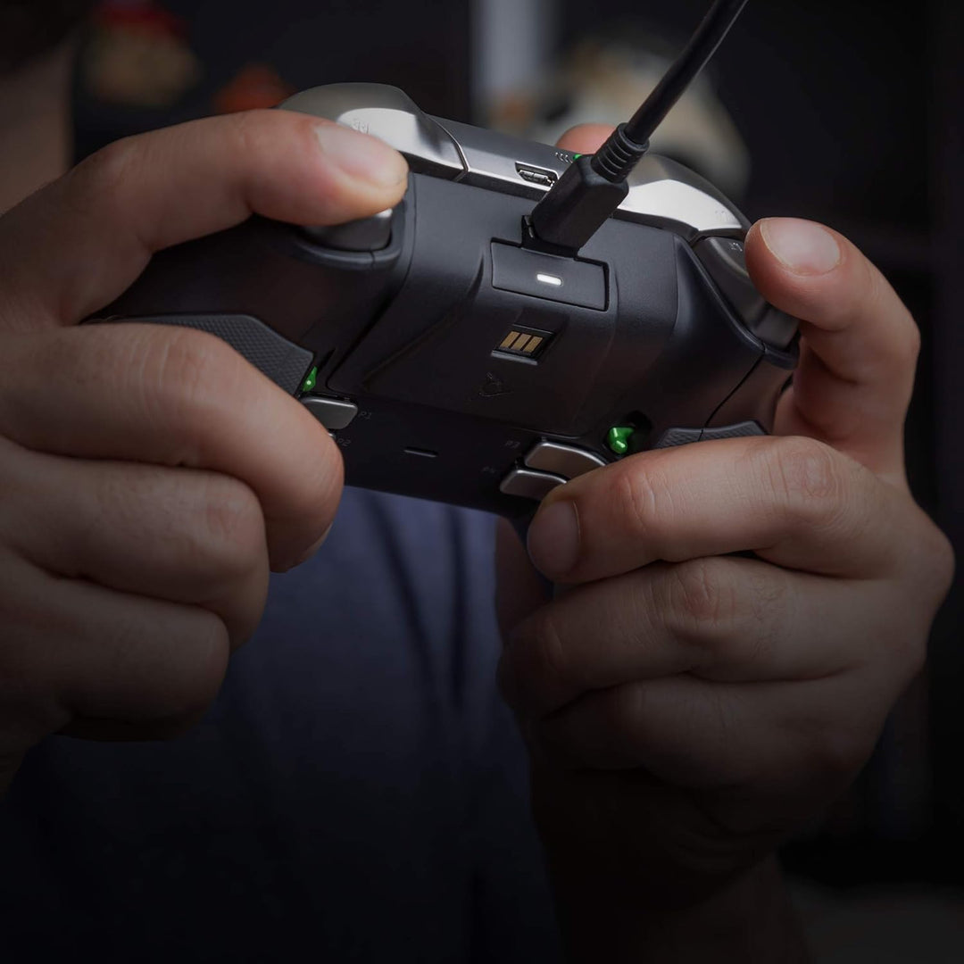 PDP Gaming Play and Charge Kit für Xbox Series X/S, Xbox One: schwarz, 20 hour battery life, 10 foot