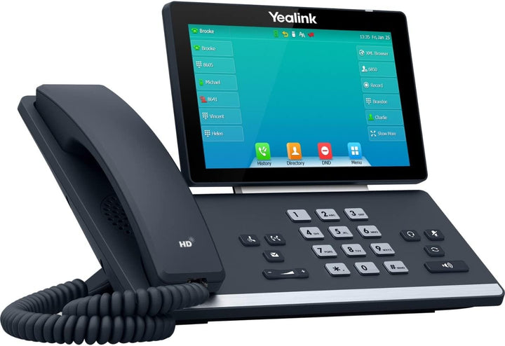 Yealink IP Telefon SIP-T57W VoIP-Telefon, schwarz SIP-T57W Single