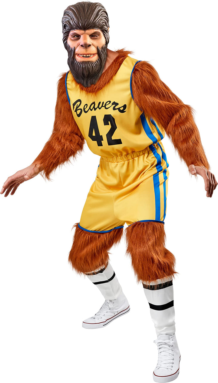 Rubie's Teen Wolf 1985 Basketballkostüm, wie abgebildet, Grösse M